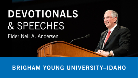 Thumbnail for Elder Neil L. Andersen - “President Dallin H. Oaks and the Law of Witnesses”