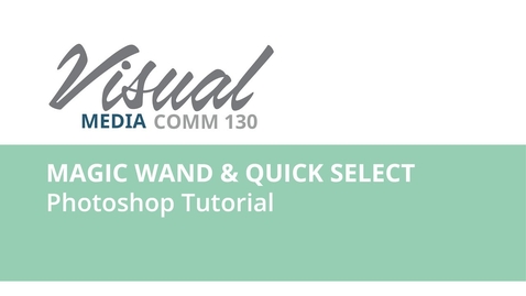 Thumbnail for Magic Wand Tool | Photoshop