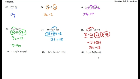 Thumbnail for 100A 3-5 Solutions 33-41