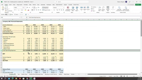 Thumbnail for FIN300 - Fixed vs Variable Costs