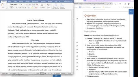Thumbnail for Letters to Parents Training Video