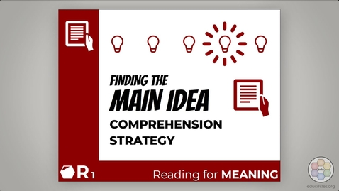 Thumbnail for How to analyze and find the BEST Main Idea in an Informational Text (Reading Comprehension Strategy)