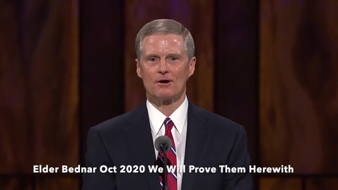 Thumbnail for DA Bednar Oct 2020 1 Tests Essential PROVE EXAMINE TRY Pandemic is a Test