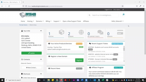 Thumbnail for Web Hosting for Students Email Verification