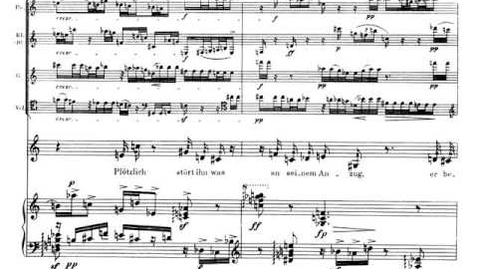 Thumbnail for Schoenberg Pierrot Lunaire Op. 21. 18. Der Mondfleck. Partitura. Interpretación.