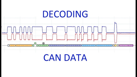 Thumbnail for Decoding CAN Bus Data Using the PicoScope