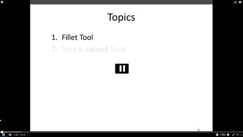 Thumbnail for ME 172 3.4 - Fillet and Trim Sketch Tools
