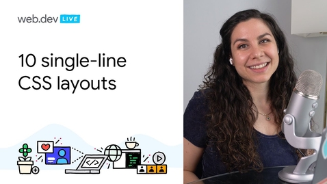 Thumbnail for 10 modern layouts in 1 line of CSS