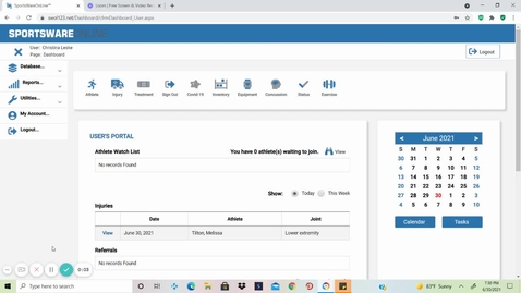 Thumbnail for entry Create and Injury and SOAP Note in CSMI