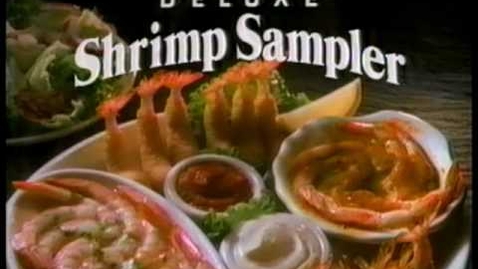 Thumbnail for Red Lobster Deluxe Shrimp Sampler Commercial (1988)