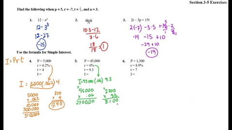 Thumbnail for entry 100A 3-5 Solutions 1-6