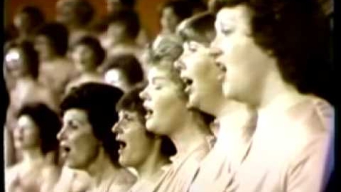 Thumbnail for J. Spencer Cornwall Conducts The Mormon Tabernacle Choir At 91 Years Old, &quot;Come, Come, Ye Saints&quot;