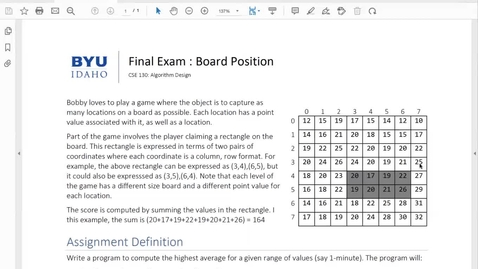Thumbnail for Practice Final Exam #2 Solution