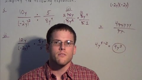 Thumbnail for Simplifying Algebraic Expressions with Fractions