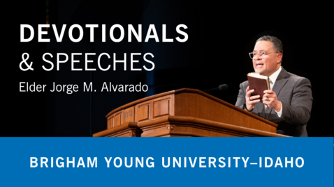 Thumbnail for Elder Jorge M.  Alvarado - Our Lives As Covenant Life-Long Disciples of Jesus Christ