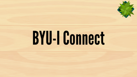 Thumbnail for Connecting with Alumni Using BYU-I Connect