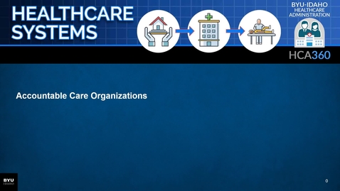 Thumbnail for HCA 360 Accountable Care Organizations