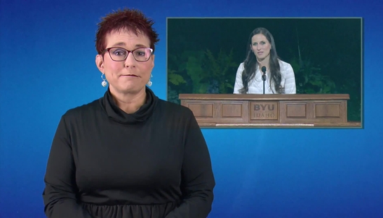 ASL: Sister Neihlee Muir - “I Will Prepare the Way Before You”