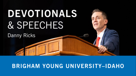 Thumbnail for Danny Ricks - True Doctrine Understood Changes Attitudes and Behavior – Plan of Salvation