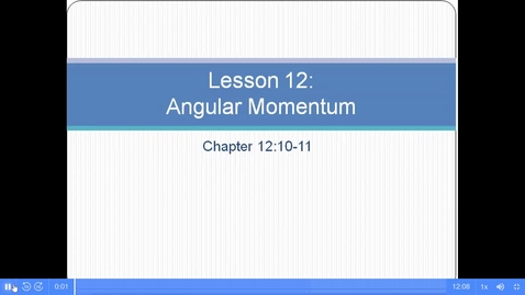 Thumbnail for Angular Momentum
