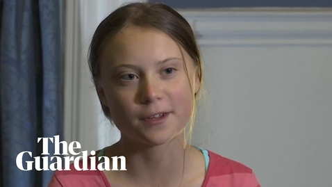 Thumbnail for 'This could only be a fantasy': Greta Thunberg on sparking global climate strike movement