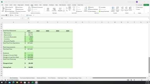 Thumbnail for FIN300 - Wk5 - Cash Flow statements - 2