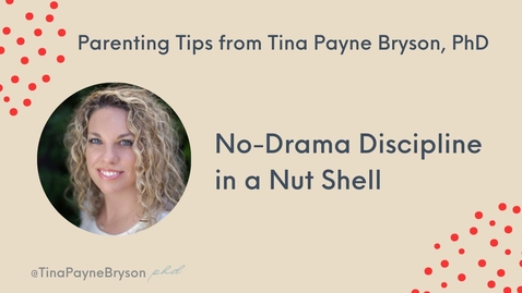 Thumbnail for No-Drama Discipline in a Nutshell