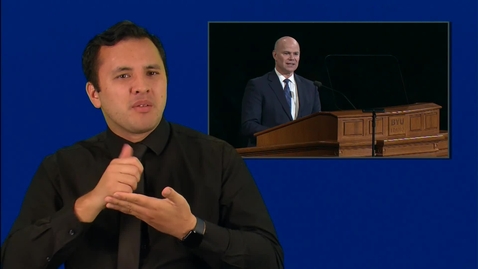 Thumbnail for ASL: President Alvin F. Meredith - &quot;Covenant-Keeping Disciple Leaders&quot;