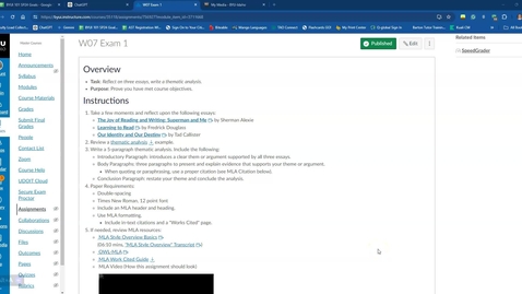 Thumbnail for ENG 107 MidTerm