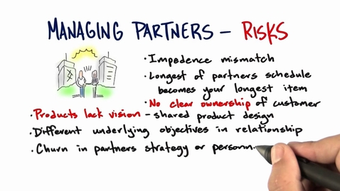 Thumbnail for Managing Partners Risks 
