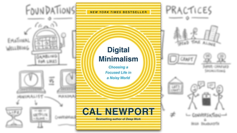 Thumbnail for Digital Minimalism by Cal Newport - A Visual Summary