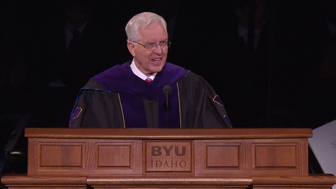 Thumbnail for entry Inauguration of Alvin F. Meredith III: Elder D. Todd Christofferson - “Legendary Graduates”