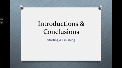 Thumbnail for Introductions