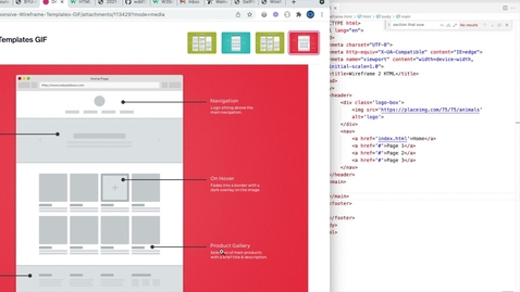 Thumbnail for Wireframe to HTML
