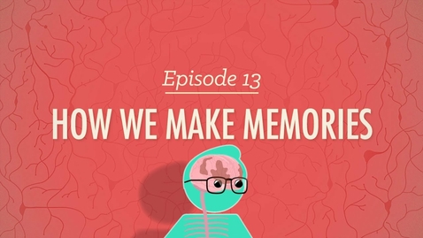 Thumbnail for How We Make Memories: Crash Course Psychology #13