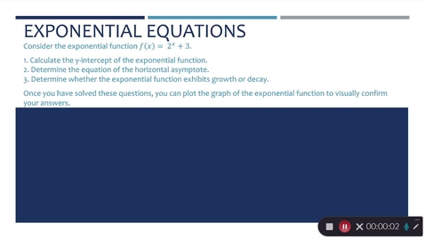 Thumbnail for Exponential functions L8 Slides 59-62