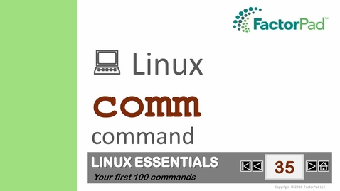 Thumbnail for ITM 112 comm Command