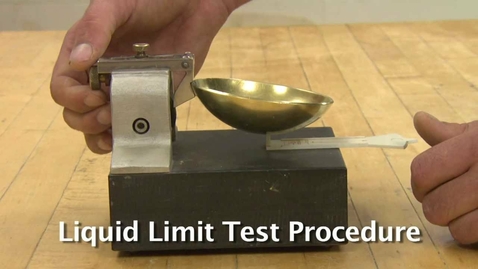 Thumbnail for Atterberg Limit Tests (LL and PL)