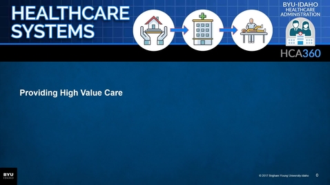 Thumbnail for HCA 360 Providing High-Value Care