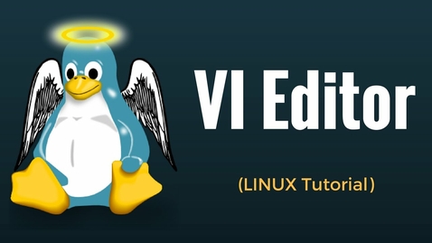 Thumbnail for ITM 112 vi editor