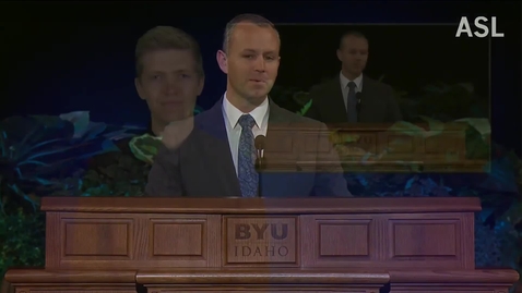 Thumbnail for ASL: Sam Brubaker - &quot;Learning to Learn as a Disciple of Jesus Christ&quot;
