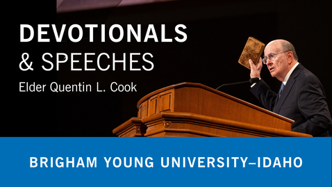 Thumbnail for Quentin L. Cook - &quot;His Paths are Righteous&quot;