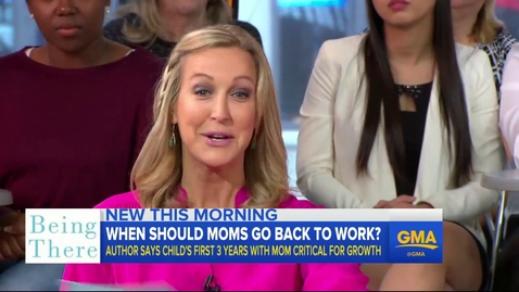 Thumbnail for Author calls for mothers to stay home from work for 3 years after giving birth