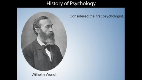 Thumbnail for entry The History of Psychology: Part 3