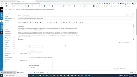 Thumbnail for CONST 380 - Contract Types