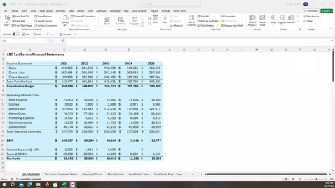 Thumbnail for FIN300 - Wk5 - Balance Sheet - 1