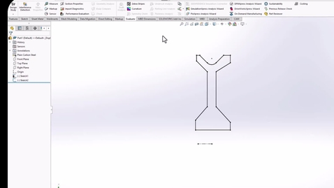 Thumbnail for Sketching Tip - Strategic first dimension