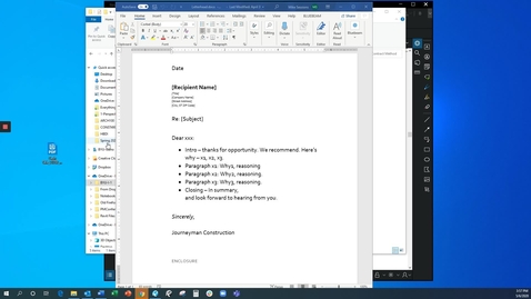 Thumbnail for CONST 380 - Formal Letters