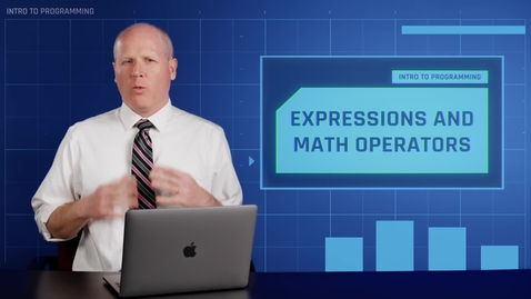 Thumbnail for 3.3 Expressions and Math Operators