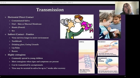 Thumbnail for entry HSV 1 Disease Presentation